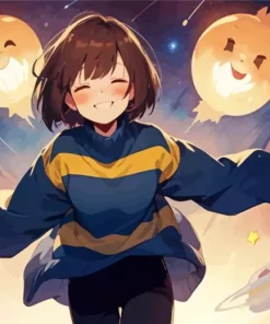 Cute Frisk Diamond Painting