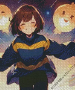 Cute Frisk Diamond Painting
