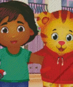 Daniel Tigers Neighborhood Diamond Painting