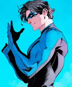 Dick Grayson Nightwing Diamond Painting