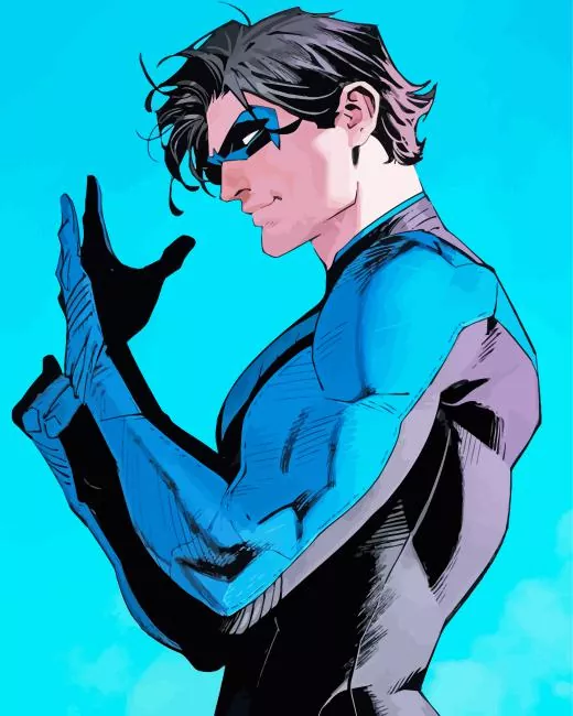 dick grayson nightwing Diamond Paintings Dick Grayson Nightwing Diamond Painting