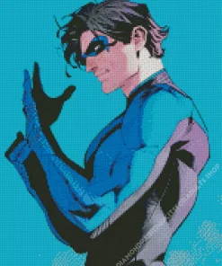 Dick Grayson Nightwing Diamond Painting