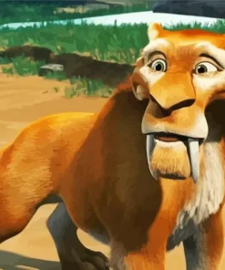 Diego Ice Age Art Diamond Painting