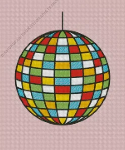 Disco Ball Art Diamond Painting