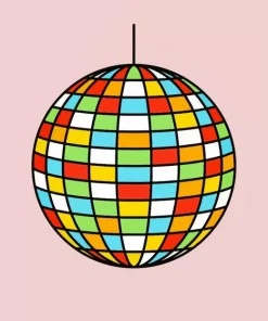 Disco Ball Art Diamond Painting