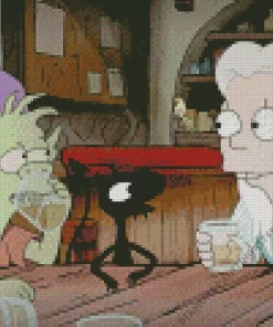 Disenchantment Bean And Elfo Diamond Painting