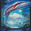 Disneyland Monorail Diamond Painting