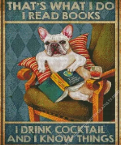 Dog Funny Quote Art Diamond Painting