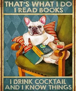 Dog Funny Quote Art Diamond Painting