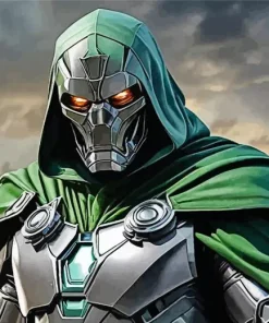 Doom Iron Man Diamond Painting