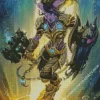 Draenei Tiefling Art Diamond Painting