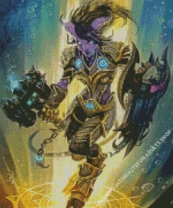 Draenei Tiefling Art Diamond Painting