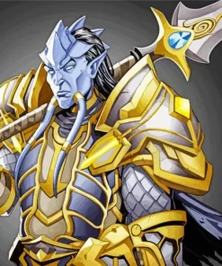 Draenei Warrior Diamond Painting