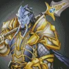 Draenei Warrior Diamond Painting