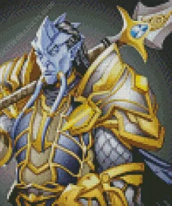 Draenei Warrior Diamond Painting