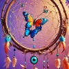 Dream Catcher Butterfly Art Diamond Painting