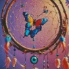 Dream Catcher Butterfly Art Diamond Painting