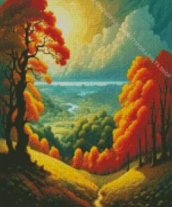 Dreamy Landscape Art Diamond Painting