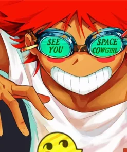 Edward Cowboy Bebop Art Diamond Painting
