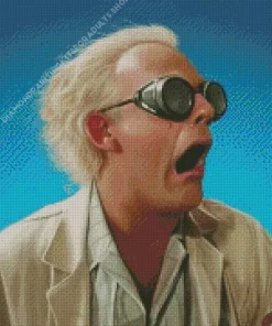Emmett Brown Art Diamond Painting