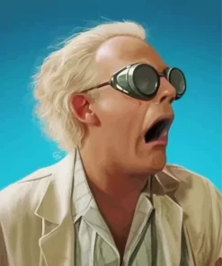 Emmett Brown Art Diamond Painting