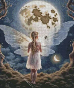 Fairy Moon Diamond Painting
