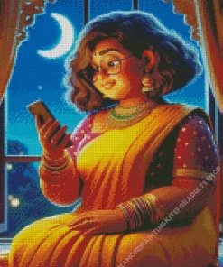 Fat Indian Art Diamond Painting
