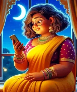 Fat Indian Art Diamond Painting