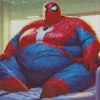 Fat Spiderman Diamond Painting