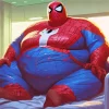 Fat Spiderman Diamond Painting