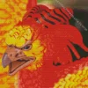 Fawkes The Phoenix Diamond Painting
