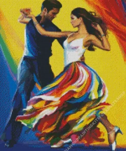 Flamenco Couple Art Diamond Painting