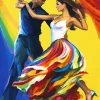 Flamenco Couple Art Diamond Painting
