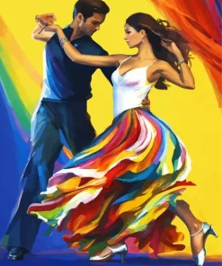 Flamenco Couple Art Diamond Painting