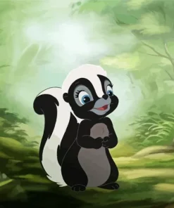 Flower Bambi Diamond Painting