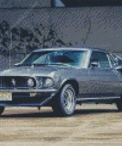 Ford Hitman Mustang Diamond Painting