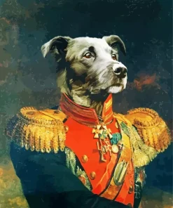General Dog Art Diamond Painting