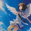 Girl With Wings Diamond Painting