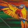 Gold And Yellow Macaw Diamond Painting