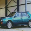 Green Lancia Car Diamond Painting