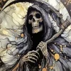 Grim Reaper Diamond Painting