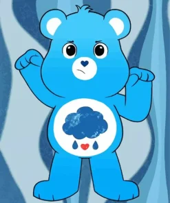 Grumpy Bear Diamond Painting