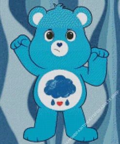 Grumpy Bear Diamond Painting