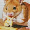 Hamster Eating Diamond Painting
