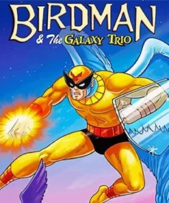 Harvey Birdman Diamond Painting