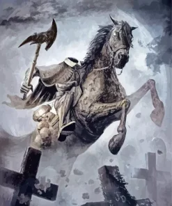 Headless Horseman Diamond Painting