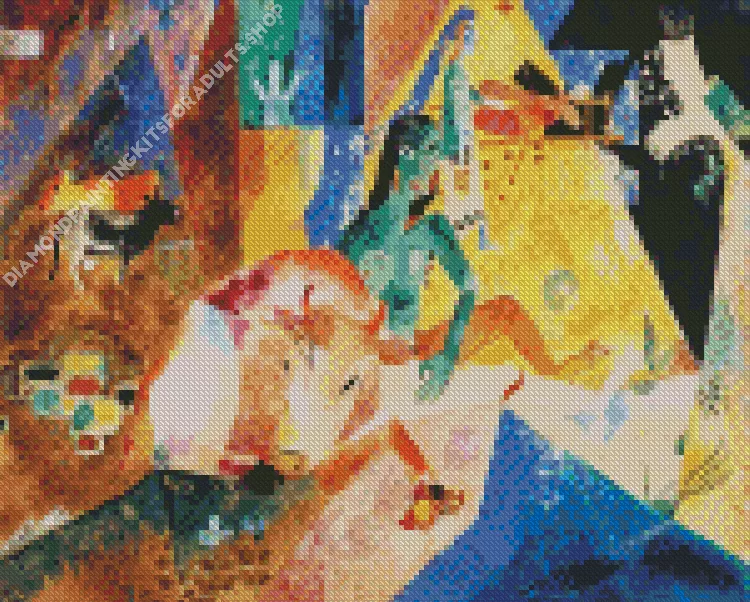 heinrich campendonk Diamond By Numbers Heinrich Campendonk Diamond Painting