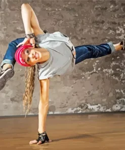 Hip Hop Dancer Diamond Painting