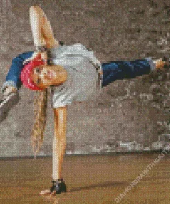 Hip Hop Dancer Diamond Painting