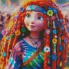 Hippie Merida Disney Diamond Painting